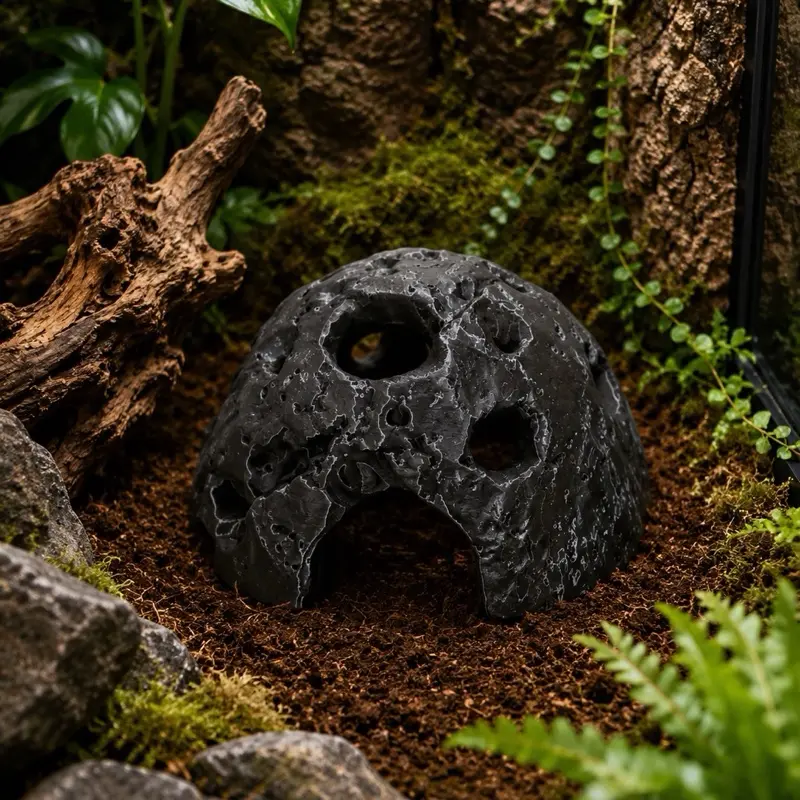 Lunar Rock Hide – Premium 3D Printed Reptile Hide (PETG)