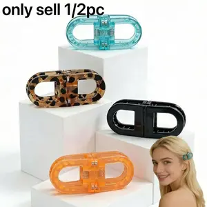 1/2pcs Magnetic Hair Clips, for Women and Girls, Durable Material for All Hair Types, Clip No Crease, Strong Hold No-Slip Magnetic Hair Styling Clips for Women, Anti Slip Clips, Hair Claw