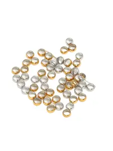 100pcs 304 Stainless Steel Round Tube Spacer Beads, 1.5/2/2.5mm Jewelry Making Supplies, DIY Bracelet Necklace Accessories