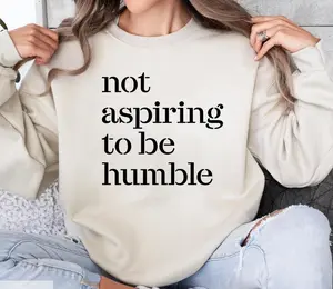 Not Aspiring To Be Humble Shirt- Kamala Harris Shirt- Election 2024- Vote Shirt- Madam President