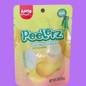 Peel-able Gummy Banana Candy