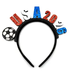 2026 Fan Party Decoration US-Canada Ink Headband World Cup Cheering Prop BRAZIL Flag Headband