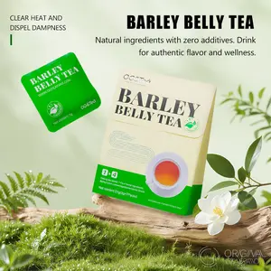 Belly Barley Tea 21g（3g*7packs）With Oolong tea,Barley,Lotus Leaf,Agastache Rugosa,Cassia Seed