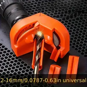 Portable Concrete Drill Bit Sharpener for Old Drill Rework, Multi-Specification Angle Grinder Attachment, Versatile Tool for Efficient Grinding
