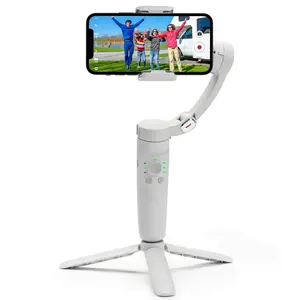 360° Rotatable 3 Axis Anti-shake Gimbal, Handheld Smartphone Tripod, Face Tracking Stabilizer, Desktop Selfie Stick Tripod for Phone, Phone Accessories