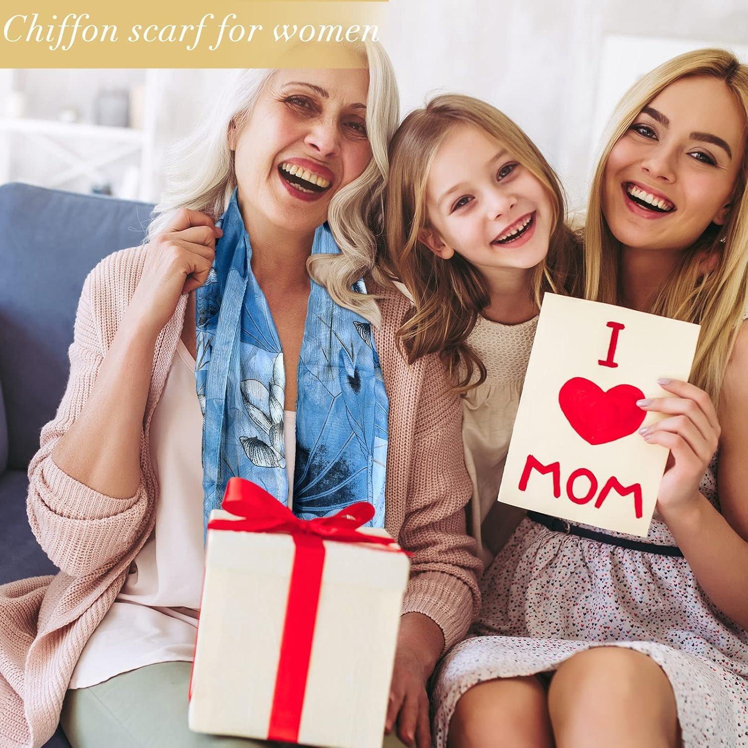 6Pcs Women Floral Print Chiffon Scarves, Lightweight Thin Long Summer Shawl, Elegant Soft Breathable Headscarf, Fashion Casual Dress Matching Scarf Ideal Holiday Daily Gift 6Pcs Women Floral Print Chiffon Scarves, Lightweight Thin Long Summer Shawl, Elegant Soft Breathable Headscarf, Fashion Casual Dress Matching Scarf Ideal Holiday Daily Gift