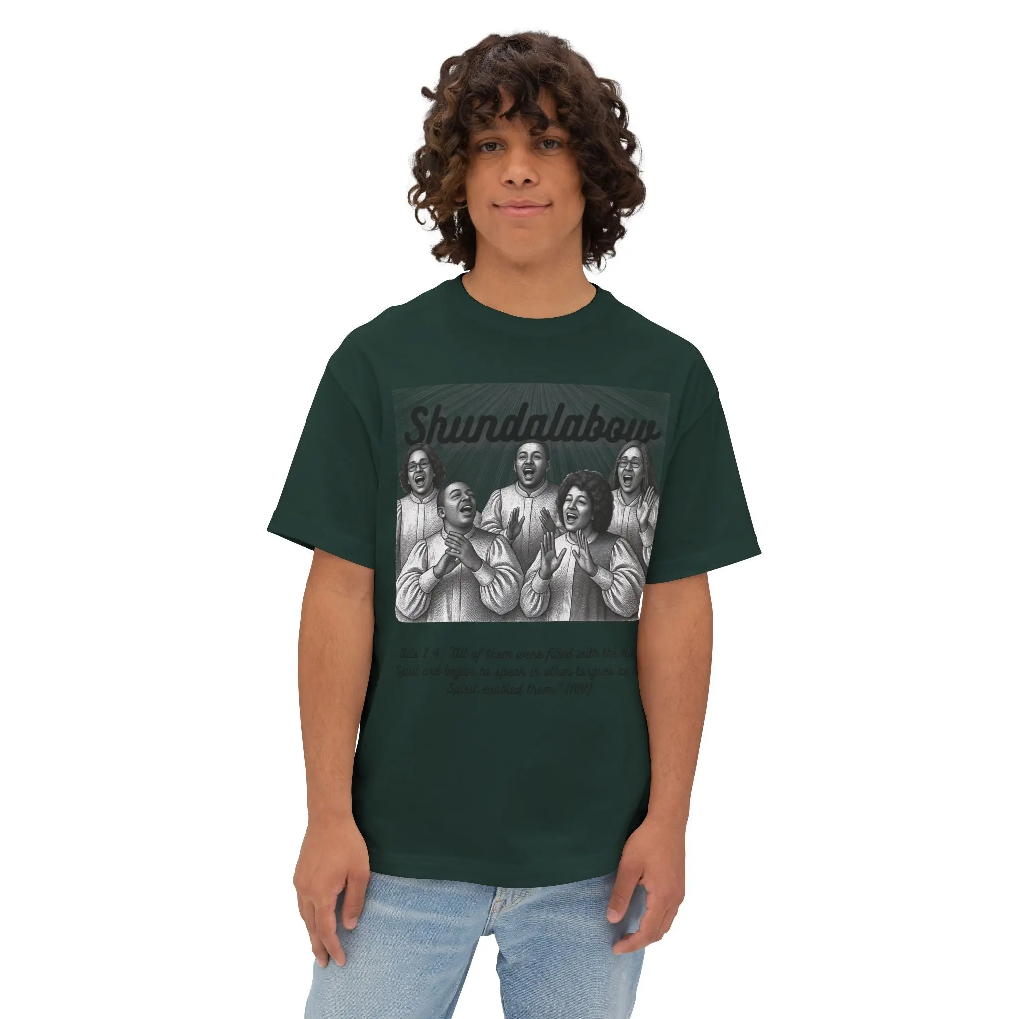 Choir Shundalabow – Oversized Box Graphic T-Shirt