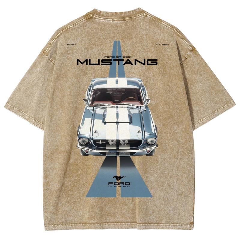 GT 350 Mustang Unisex Fit Washed T-Shirt