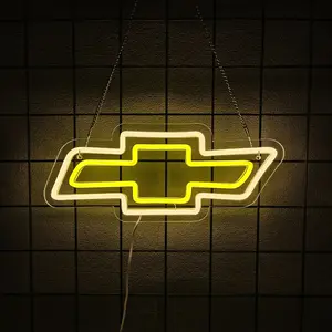 Car Logo Neon Wall Art LED Neon Sign Perfectly Suitable for Garage, Bedroom, Game Room, and Auto Repair Shop Signs LED Neon Sign Selection for Father's Day, Christmas, and Birthday Gifts Led Neon Lights