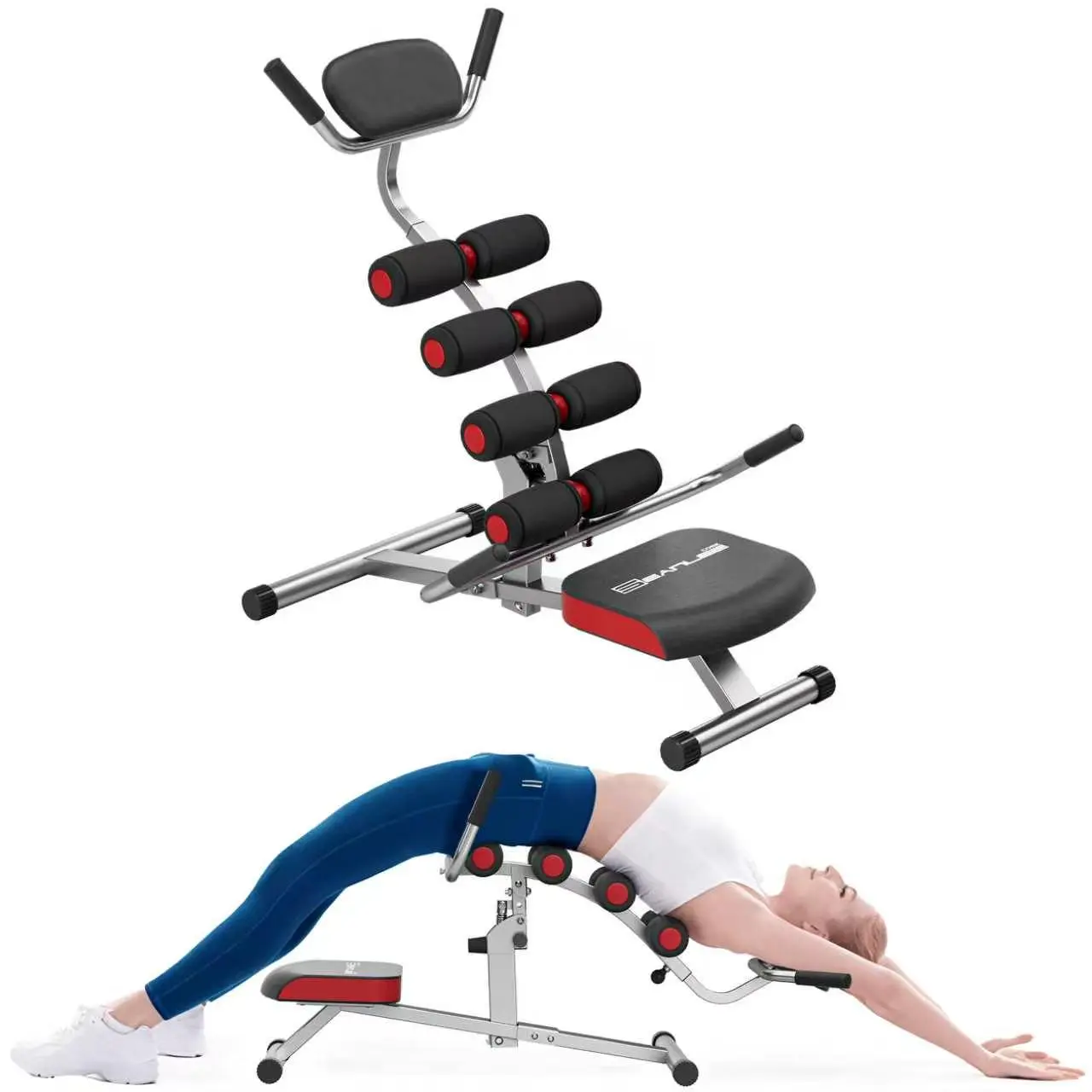 SEANLEECORE Inversion Table for Back Pain Relief - 350lbs Capacity, Improve Posture and Spinal Health - Ideal for Home and Gym Use, Home Fitness Equipment,summervibes outdoorfun summervibes Home Gym System summerwins,summerwins