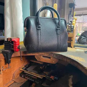 Doctor Bag - water buffalo black
