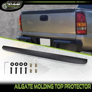 Fit For 99-06 Chevy Silverado GMC Sierra Tailgate Moulding Spoiler Top Protector