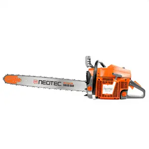 NEOTEC NH8120 120cc Gas Chainsaw with 36 inch Guide Bar 3/8" Pitch 0.058 Gauge 92DL Chain 8.4HP 2-Cycle Gasoline Power 6.2KW Chain Saws for Big Wood Cutting All Parts Fit for Husqvarna 3120 XP
