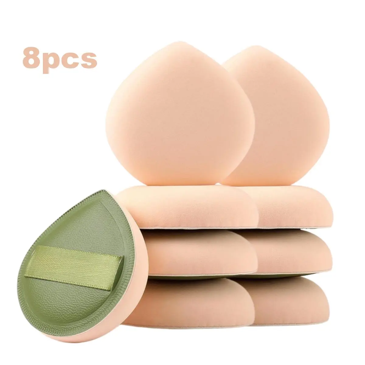 8Pcs Makeup Sponges, Makeup Powder Puff for Foundation