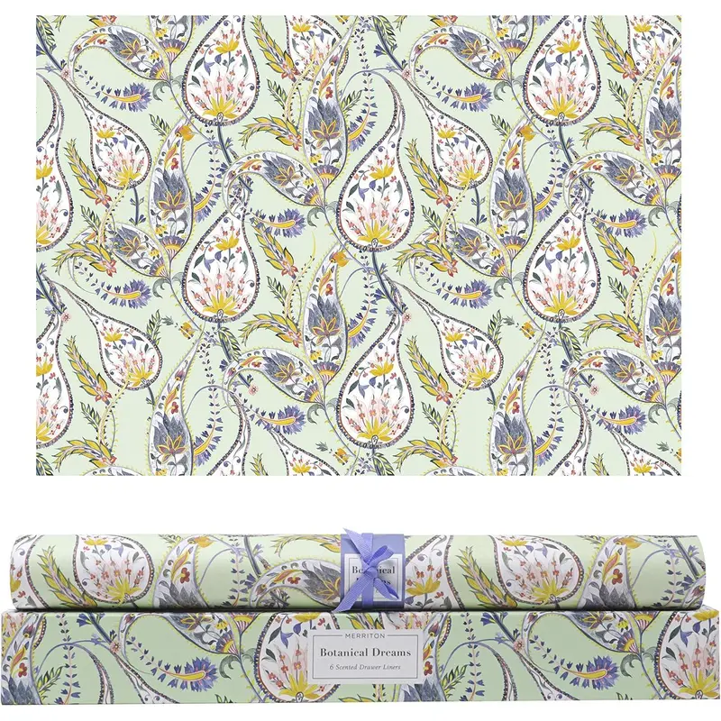 Scented Drawer Liners for Dresser Fragrant Paper Liner for Drawers Cabinet Shelf Linen Closet and Kitchen Scent Liners Non Adhesive (Botanical Dreams)