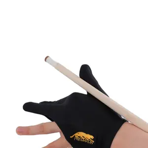 Three-Fingered Billiards Glove, Snooker Cue Shooter Pool Accessory, Left-Hand Design for Enhanced Grip & Precision