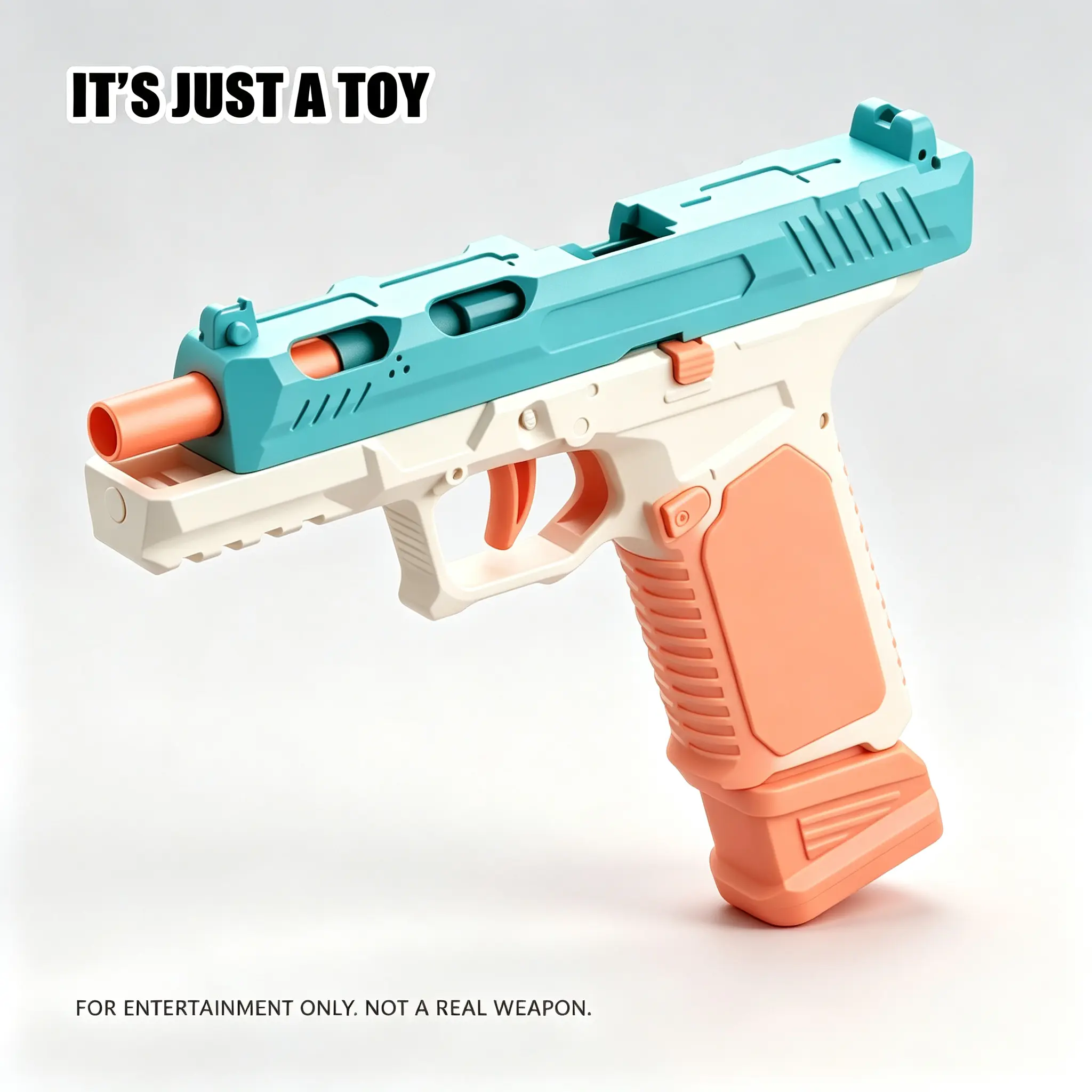 Handheld Shell Ejecting Play Set, Portable Indoor Outdoor Game Toy, Ideal Holiday Gift for Teen Boys Ages 14+