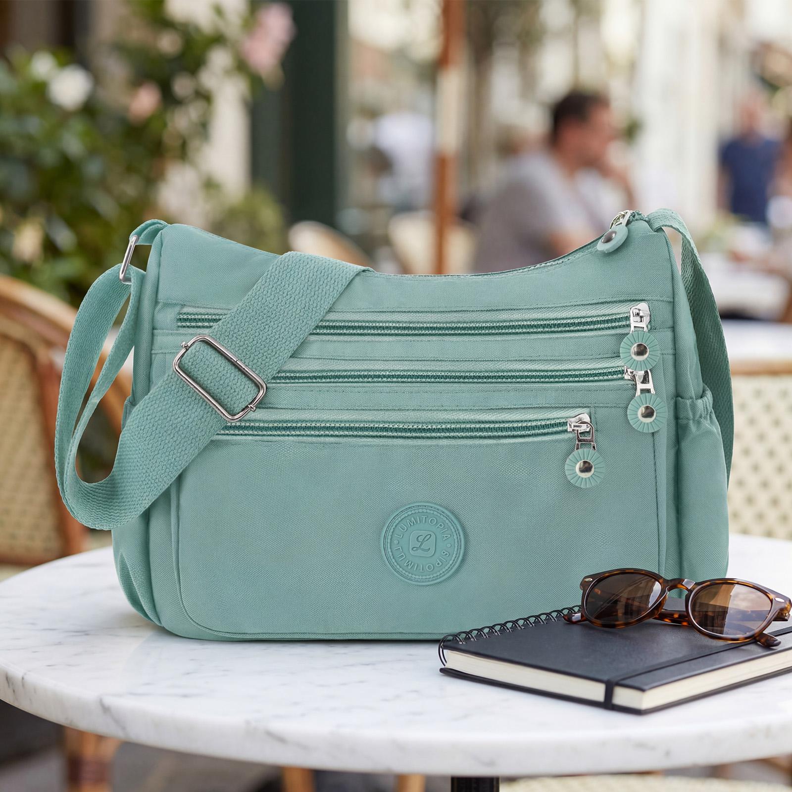 Nylon Travel Purses Anti Theft Crossbody Bag Purses for Women Waterpoof Shoulder Purse Multi-layer Pockets as gifts,Stylish, Durable — Mother's Day Gift,Birthday Gift