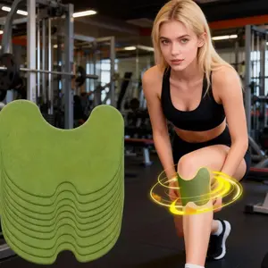 100pcs Soft Non-Woven Knee Pads, Heat Therapy Suitable for Neck Shoulder Waist Knees Hips, Portable Easy Apply Flexible Adhesive