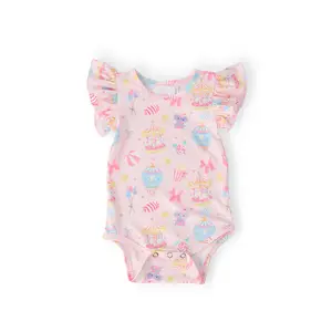 Off to the Circus S/S Flutter Bodysuit