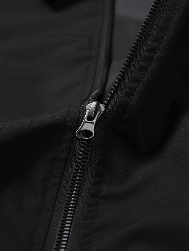 Men's business lapel jacket, autumn and winter casual outerwear, windproof baseball jacket, flight jacket, personalized clothing top and coat, suitable for commuting, outdoor sports, an essential item for going out.