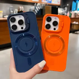 Phone Case - Phone Case - Mobile Cover Showcasing a Magnetic Design for Iphone 16 And 17 Pro Max 15/14/13/12