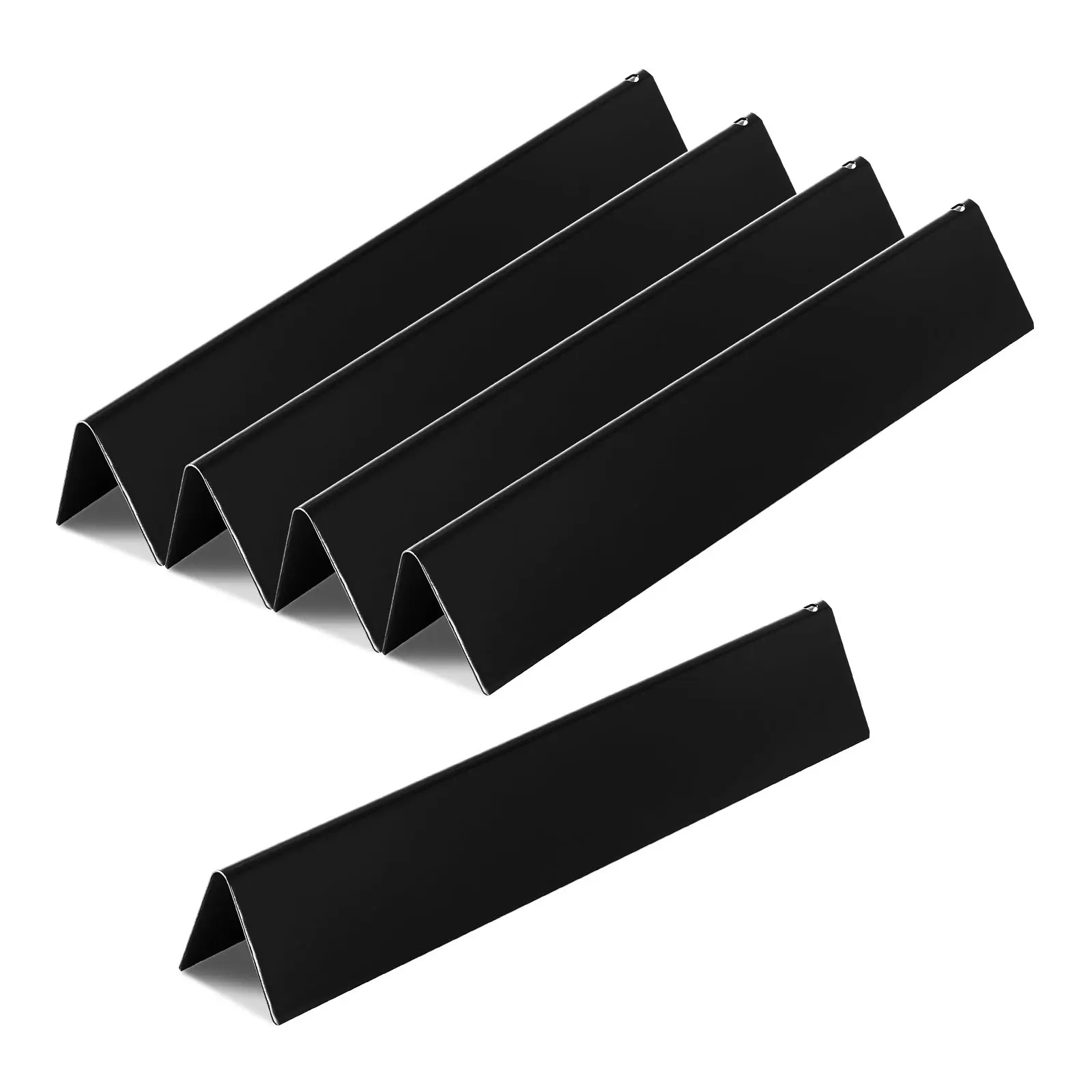 【SummerFinds】VEVOR 15-in Porcelain-Enameled Steel Thick Flavorizer Bar Set, 5-Pack Grill Replacement Parts for Weber Spirit I & 300 Series (Spirit E-310, S-310, E-320), Easy to Clean, Enhances Heat Distribution for Outdoor Grilling