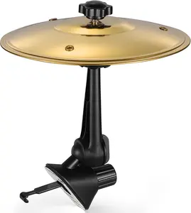 Car Cymbal Air Vent,mini cymbal for car，car crash cymbal，cymbal for car vent,Compact Car Accessory for Most Vehicles, Easy Installation and Rugged - Gold
