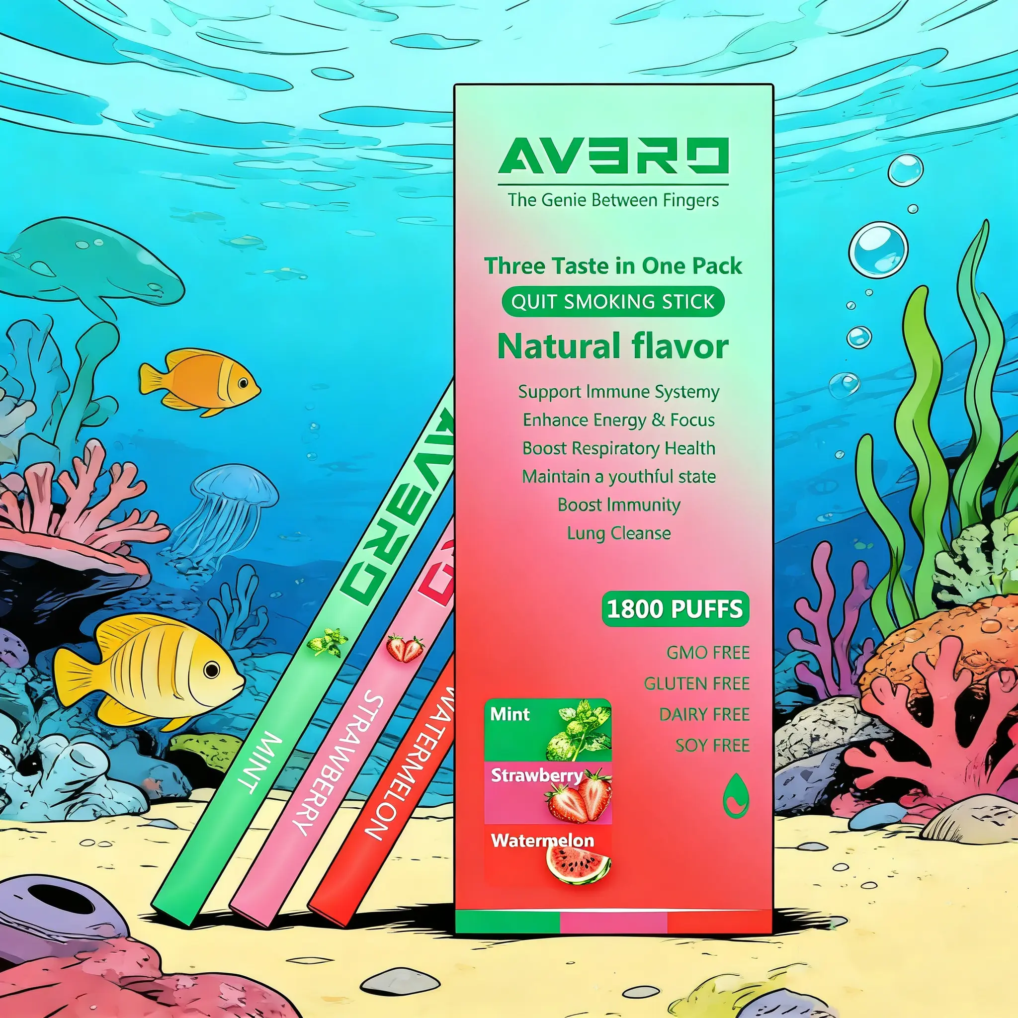 Pocket Two-Way Fresh Nasal Mint Stick, Ideal for Late Study Sessions, Long Travel Journeys, Daily Office Use, Sleek Pocket Portability & Detachable Refillable Build