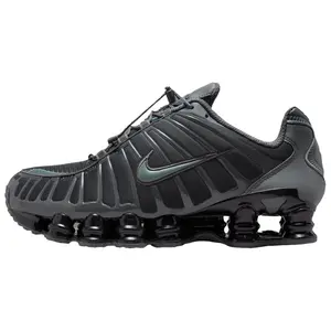 Nike Shox TL 'Iron Grey Clay Green' Men's Round Toe Laces All Seasons Lightweight Responsive Cushioning Breathable Mesh Upper