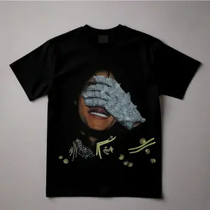 Y2K Mens Graphic Tees, 100% Cotton, Mens Hoodie, Rhinestone shirt, Comfort Shortsleeve Casual, Streetwear tee, MeJend Sweatshirt for Men & Women