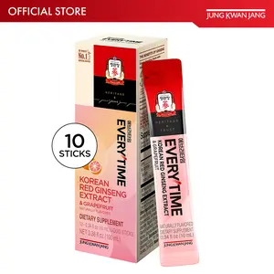 JUNG KWAN JANG Everytime Korean Red Ginseng Extract Parent (10 Sticks)