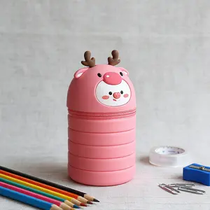 Silicon Pencil Case-Elk