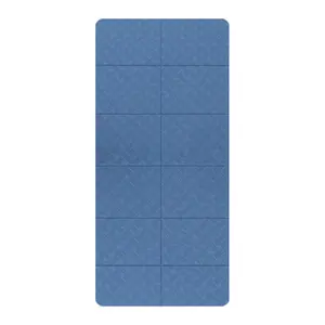 TPE portable foldable yoga mat, nap mat, lunch break mat, fitness non-slip mat for home use