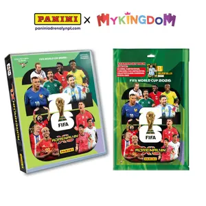 Panini FIFA World Cup 2026 Adrenalyn XL Starter Set – Football Trading Cards