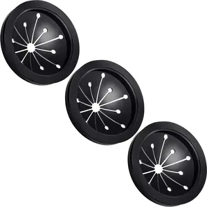 3 count Garbage Disposal Splash Guards Sink Baffle Disposal Replacement Multi-function Drain Plugs   Disposer Accessories for Whirlaway,   and  Models (3.1inch)
