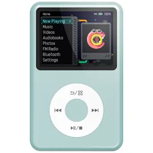 Innioasis Y1 Classic Y2K MP3 Player with Bluetooth, Portable HiFi Music & Video Player, Retro Click Wheel Design, Long Battery Life, Cool Tech Gift for Kids & Music Lovers