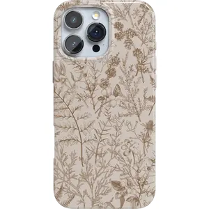 Beige Garden | Neutral Floral Case