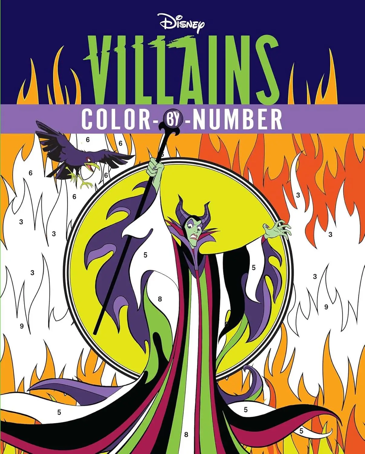 Disney Villains Color-by-Number Flexibound – Coloring Book, July 18, 2023
