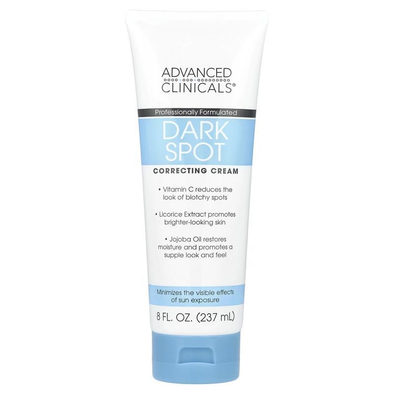 Advanced Clinicals Dark Spot, Correcting Cream, 8 fl oz (237 ml)
