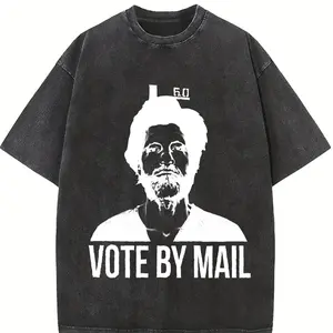 Vote By Mail Ted Kaczynski T-Shirt: Political Meme, Sarcastic Humor