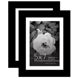 Americanflat Galleria Picture Frames | Set of 2 | With Mat | Acrylic