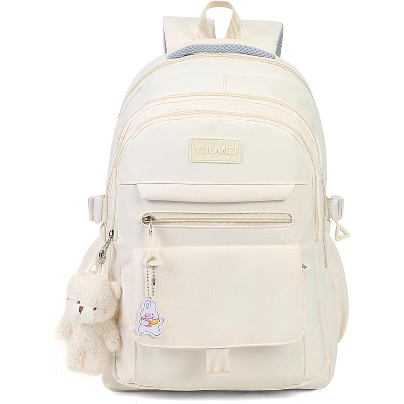 Girls Backpack for College High Middle School Student, Cute Aesthetic ...