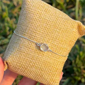 Herkimer Diamond Bolo Bracelets