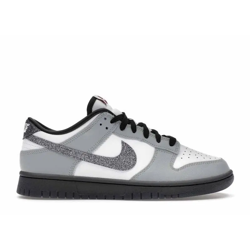 Nike Women's Dunk Low LX Glitter Swoosh White Light Smoke Grey, from StockX Nike Women's Dunk Low LX Glitter Swoosh White Light Smoke Grey, from StockX