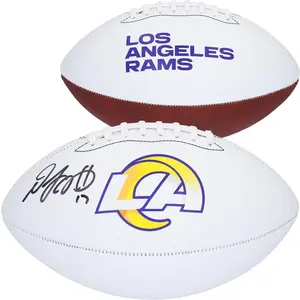 Davante Adams Los Angeles Rams Autographed Franklin White Panel Football - Fanatics Authentic Certified