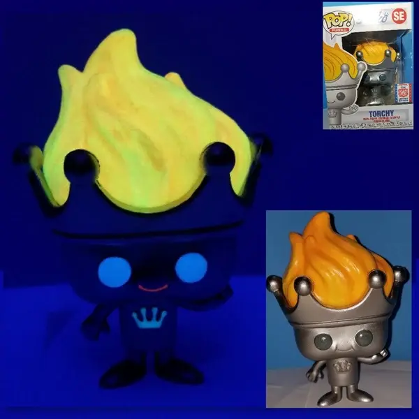 Custom Funko Pop Glow Torchy