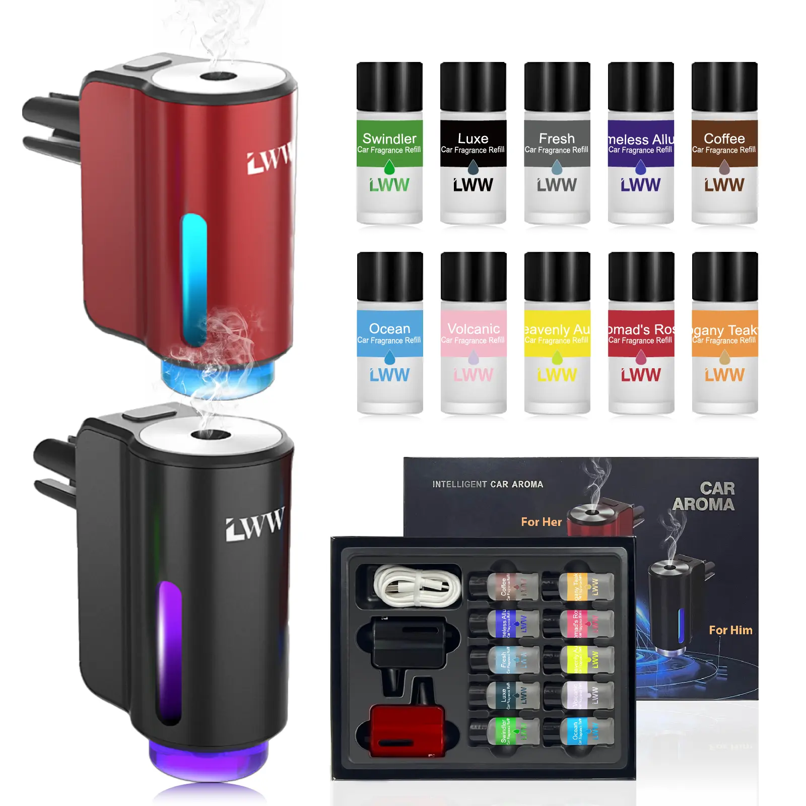 Car Diffuser Gift Set