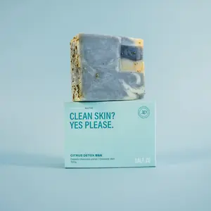 Salt.Xo Citrus Detox Bar - Refreshing Bar for a Clear and Cleansing Experience