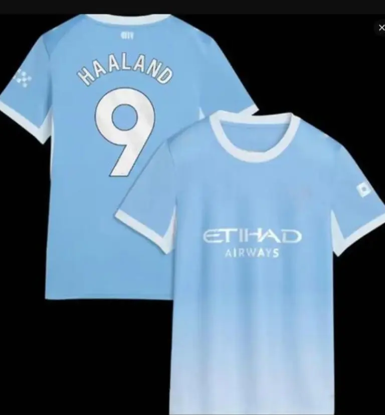 Classic Sky Blue Soccer Jersey – Lightweight Football Shirt, Breathable Quick-Dry Sportswear for Men, Women